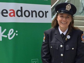 Toronto firefighter Sara Rosen was killed Thursday, May 12, 2016 while mountain biking in a Milton conservation area. (Twitter)