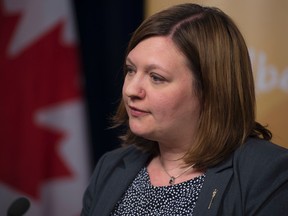 Associate Minister of Health Brandy Payne  unveiled a new initiative to battle the abuse of fentanyl and other opioids on May 11, 2016. Shaughn Butts/POSTMEDIA NEWS NETWORK