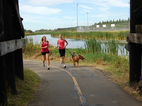 The Red Willow Trail in Lions Park is an excellent place to spend an afternoon.