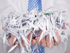Shred your old confidential documents in Spruce Grove on June 18. - Photo submitted