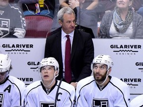 The Kings re-signed head coach Darryl Sutter to a contract extension on Friday, May 13, 2016. (Matt Kartozian/USA TODAY Sports)