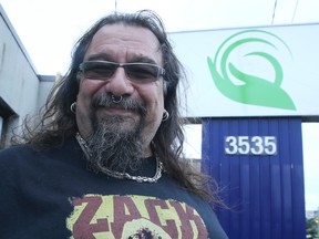 Rick Vrecic outside of a Toronto compassion club located in the Dundas and Jane area on Saturday May 14, 2016. Veronica Henri/Toronto Sun/Postmedia Network