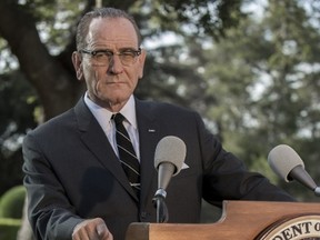 Bryan Cranston as U.S. President Lyndon B. Johnson in All The Way. (Handout)