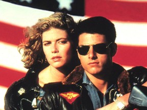 Kelly McGillis and Tom Cruise starred in Top Gun which is celebrating its 30th anniversary.