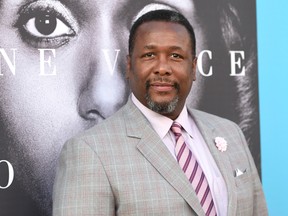 In this March 31, 2016, file photo, Wendell Pierce arrives at the Los Angeles premiere of "Confirmation" at the Paramount Theatre. Police say Pierce has been arrested at an Atlanta hotel where he was a guest. Atlanta Police Department spokesman Donald Hannah says in a statement that Pierce was arrested early Saturday, May 14, at the Loews Atlanta Hotel. (Photo by Chris Pizzello/Invision/AP, File)
