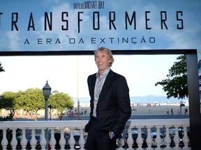 Michael Bay attends the photocall for Paramount Pictures' "Transformers: Age of Extinction" at Copacabana Palace Hotel on July 17, 2014 in Rio de Janeiro, Brazil.  Raphael Dias/Getty Images for Paramount Pictures International/AFP