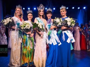 Madison Kvaltin, 17, of Sudbury, was crowned Miss North Ontario Regional Canada for 2016 at the Fraser Auditorium of Laurentian University this past weekend. Supplied photo