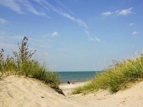 Pinery Park is known for its great beach and sand dunes.
File photo/Postmedia