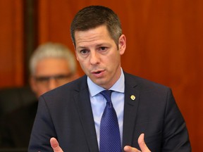 Mayor Brian Bowman said no matter the size of the provincial deficit, the city's needs remain the same. (Brian Donogh/Winnipeg Sun file photo)