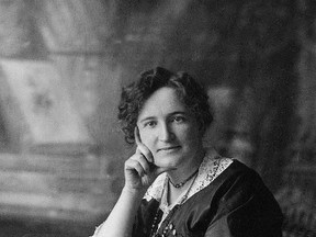 Nellie McClung is shown in an undated photo. Famous Five activist McClung is the No. 1 choice to become the first Canadian woman on the face of one of the country's banknotes, according to a recent online survey. (THE CANADIAN PRESS/National Archives of Canada, C.Jessop)