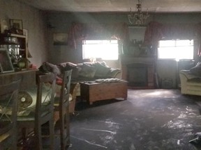Submitted Photo
Many rooms in Dominic and Scarlett Perodeau's home were heavily damaged by smoke after a house fire last week. The couple were between insurance companies at the time and friends and neighbours have started fundraising efforts to help the family rebuild.