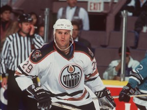 Louie DeBrusk also played for Edmonton Oilers (Postmedia Network file photo)