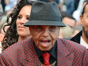 Joe Jackson poses on the red carpet at the screening of the film "Sicario" in competition at the 68th Cannes Film Festival in Cannes, southern France, in this file photo taken May 19, 2015. (REUTERS/Jean-Pierre Amet/Files)