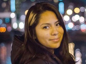 Nohemi Gonzalez, 23, of the U.S., who was killed by suspected Islamic State militants as part of a coordinated assault in Paris, in which 132 people were killed and more than 300 were wounded, is seen in this undated photo taken from her personal Facebook site.    Via Social Media.
