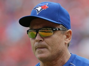 Blue Jays manager John Gibbons returned on Friday night following a three-game suspension. (AP/PHOTO)