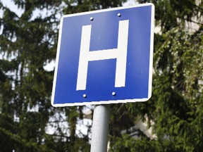Hospital sign (Getty Images)