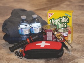 AEMA suggests having an emergency kit stocked with essentials such as a first aid kit, flashlight and batteries, water, non-perishable food and a can opener, and warm clothing. - Photo by Marcia Love