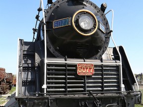 A 1944 steam locomotive on display at an open house at the Northern Ontario Railroad Museum in Capreol, Ont. on Saturday May 21, 2016. John Lappa/Sudbury Star/Postmedia Network