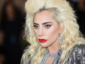 Lady Gaga arrives at the Metropolitan Museum of Art Costume Institute Gala (Met Gala) in the Manhattan borough of New York on May 2, 2016. REUTERS/Eduardo Munoz