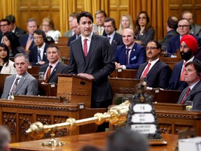 Prime Minister Justin Trudeau delivers a formal apology for the Komagata Maru incident in the House of Commons on Parliament Hill in Ottawa, Canada, May 18, 2016. REUTERS/Chris Wattie
