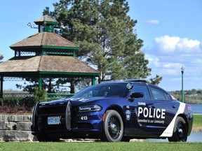 Barrie police new cruiser