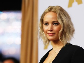 Actress Jennifer Lawrence arrives at the 88th Academy Awards nominees luncheon in Beverly Hills, California in this February 8, 2016, file photo. Ryan Collins, a Pennsylvania man, has agreed to plead guilty to a felony computer hacking charge after authorities said he illegally accessed private phone and email accounts of celebrities such as Oscar-winning actress Jennifer Lawrence to leak information including nude pictures. REUTERS/Mario Anzuoni/Files