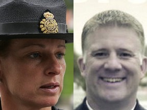 OPP Sgt. Kathy McCormack and husband Rondi Craig, of Toronto Police 14 Division. (Toronto Sun files)