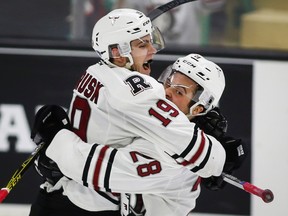 Red Deer Rebels forward Jake DeBrusk says it would be fun to eliminate the Wheat Kings, who knocked the Rebels out of the WHL playoffs. (The Canadian Press)