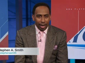 ESPN analyst Stephen A. Smith apologized to “all Canadians everywhere” on Monday for counting out the Raptors against the Cavaliers in the Eastern Conference final. (ESPN.com)