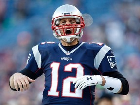 The Patriots were in a U.S. appeals court on Wednesday seeking to have quarterback Tom Brady's four-game suspension for "Deflategate" overturned. (Greg M. Cooper/USA TODAY Sports/Files)