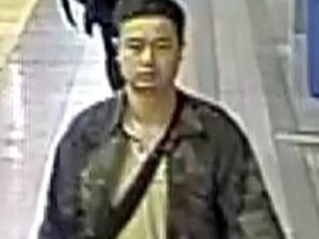 A man sought in the alleged sex assault of a woman May 13 on a TTC subway train.