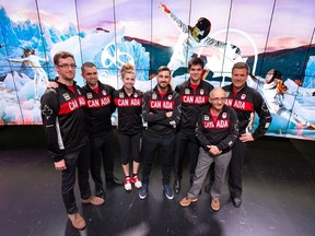 Kingston's David Howes, far right, has been named to the coaching staff of Canada's Olympic fencing team. (Supplied photo)