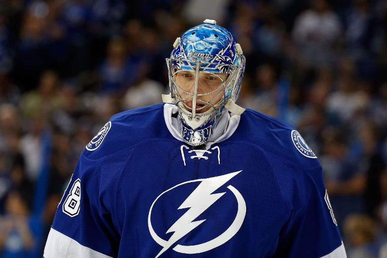 Andrei Vasilevskiy Stopper Tampa Bay Lightning Official NHL