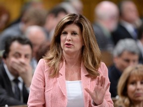 Interim Conservative Leader Rona Ambrose answers a question during Question Period in the House of Commons on Parliament Hill in Ottawa on Thursday, May 19, 2016. THE CANADIAN PRESS/Adrian Wyld