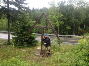This photo released by the Maine Warden Service shows Geraldine Largay on July 20, 2013. (Courtesy of the Maine Warden Service)