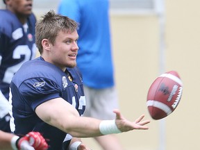 Bombers top draft pick Trent Corney said he feels like he can see some field this season after his first rookie camp appearance on Wednesday.