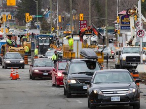 Carling Avenue has once again been voted Ottawa's worst street. Wayne Cuddington/Postmedia