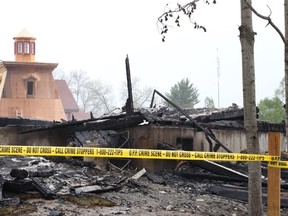 A fire at Killarney Mountain Lodge last month destroyed a building worth $3 million to $4 million. John Lappa/Sudbury Star