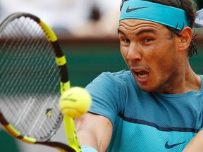 Rafael Nadal of Spain. (REUTERS/Pascal Rossignol)