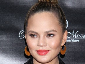 Chrissy Teigen at the opening night of Turn Me Loose at the West Side Theatre on May 20, 2016. (Joseph Marzullo/WENN.com)