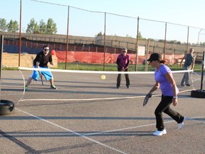 Outdoor pickleball season is back in session within the tri-area, and the Parkland Pickleheads are bracing to expand to an even larger membership after three consecutive years of major growth. - Photo by Mitch Goldenberg
