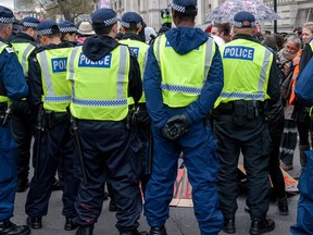 British policemen. (WENN.com)
