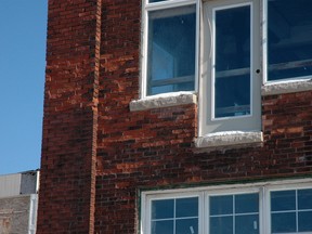 Sutherland Press building brick work