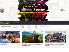 Electronic Entertainment Expo. (Website screenshot)