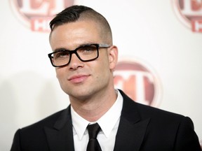 Actor Mark Salling arrives at the Entertainment Tonight Emmy Party in Los Angeles, California, in this September 19, 2011 file photo. Salling was arrested on Tuesday on suspicion of possessing child pornography, the Los Angeles Police Department said.  REUTERS/Jason Redmond/Files