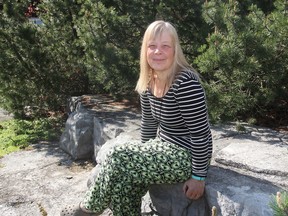 Rena Upitis, outdoors at Queen's University in Kingston, Ont. on Tuesday, May 24, 2016, is the executive director of Wintergreen Studios, which will serve as host for a BioBlitz - a two-day count of animal and plants species - in June. Michael Lea The Whig-Standard Postmedia Network.