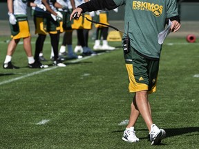 Edmonton Eskimos head coach Jason Maas has experienced the Hamilton-Toronto rivalry and the one between Ottawa and Montreal, but says he's excited to be back in the thick of the Edmonton-Calgary battle. (Ed Kaiser)