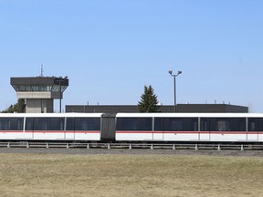 Bombardier's facility west of Kingston. (Elliot Ferguson/The Whig-Standard)