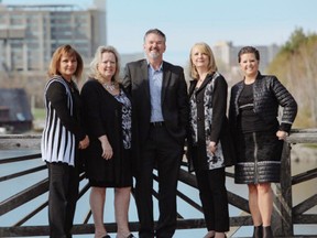 Health Sciences North Foundation Preferred Realtor Team members include Cathy Castanza, Caroline McDonald, Paul Kusnierczyk, Gwen Price and Laurie Hucal. (Photo supplied)