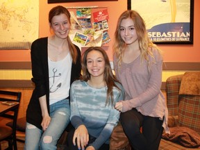 Local Sarnia teens Olivia Musico, Steph Shaw and Randi Babcock are sharing their stories about their struggles with eating disorders in an attempt to help others who are suffering to come forward and get help. 
CARL HNATYSHYN/SARNIA THIS WEEK